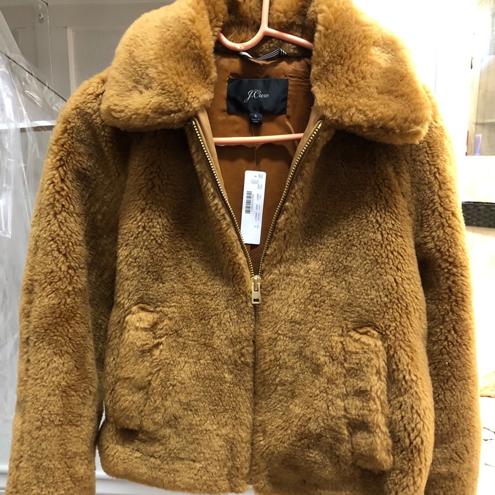 Jcrew teddy coat